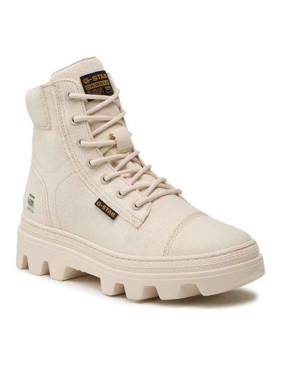 G-STAR Turistická obuv G-Star Raw Noxer Hgh Cvs W 2311 20826 Béžová