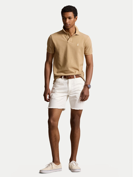 Polo Ralph Lauren Polo Ralph Lauren Поло 710536856379 Бежевий Slim Fit