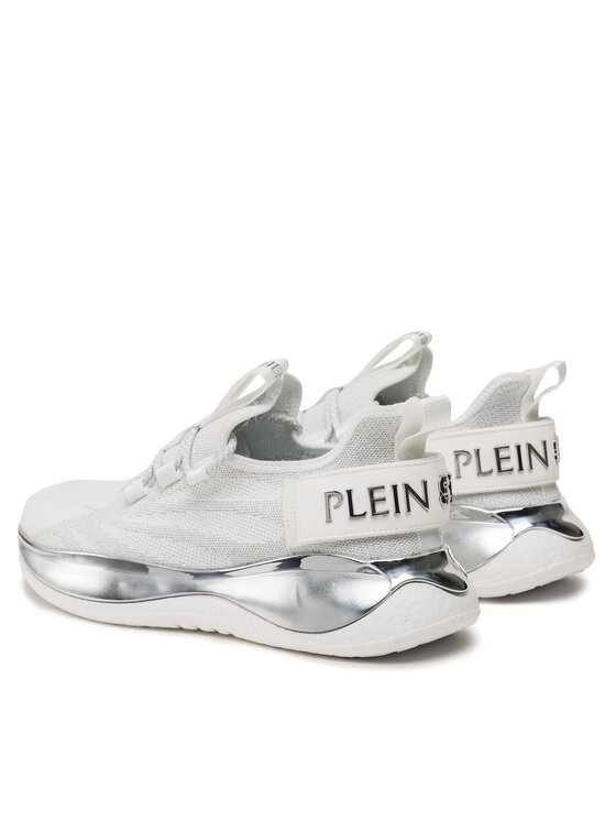 Plein Sport Sneakersy Plein Sport The Iron Tiger Gem.X.02013 SACS USC0429 STE003N Biela