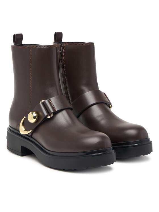 Armani Exchange Stiefeletten Armani Exchange XW003093 AF18975 U6032 Dunkelbraun