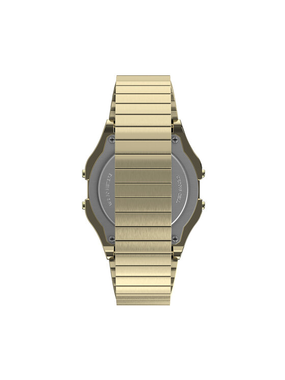 Timex Годинник Timex T80 34mm Stainless Steel Expansion Band TW2R79000 Золотий