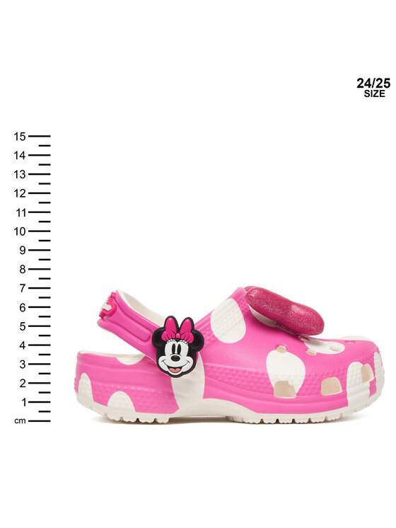 Crocs Шльопанці Crocs Minnie Mouse Cls Clg T 212372 Рожевий