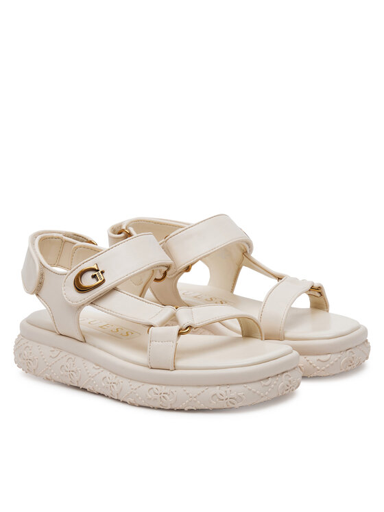 Guess Босоніжки Guess FLJLAN ELE03 Écru