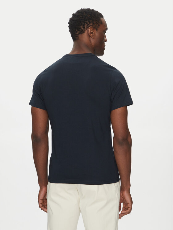 Barbour Barbour Футболка Essential Sports MTS0331NY91 Cиній Tailored Fit