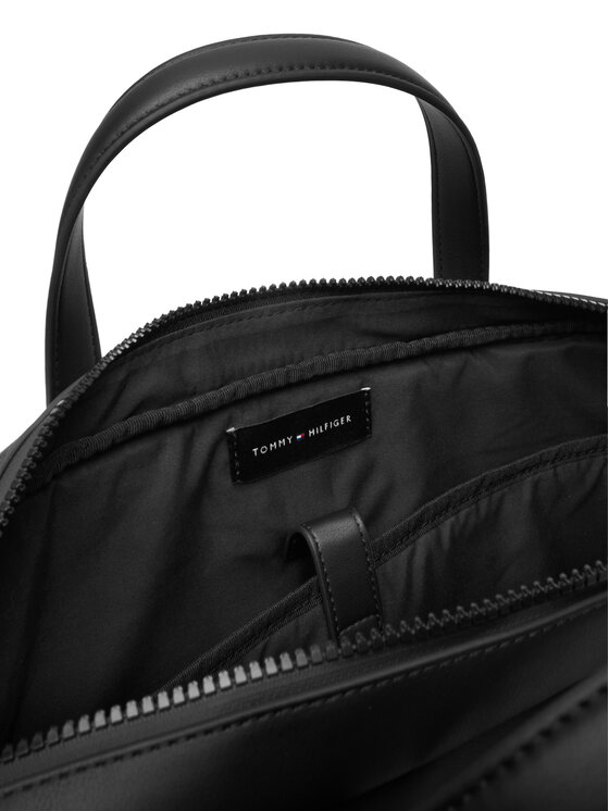 Tommy Hilfiger Torba za prenosnik Tommy Hilfiger Th Flag Computer Bag AM0AM13989 Črna