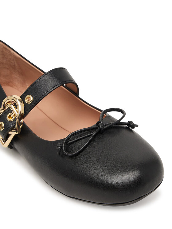 LOVE MOSCHINO Балетки LOVE MOSCHINO JA11091G1PIE0000 Чорний
