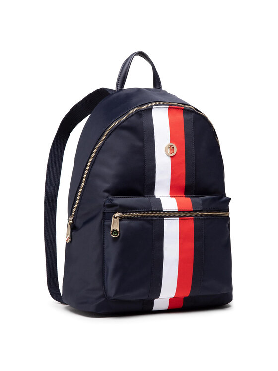 Tommy Hilfiger Σακίδιο Tommy Hilfiger Poppy Backpack Corp AW0AW10026 Σκούρο μπλε