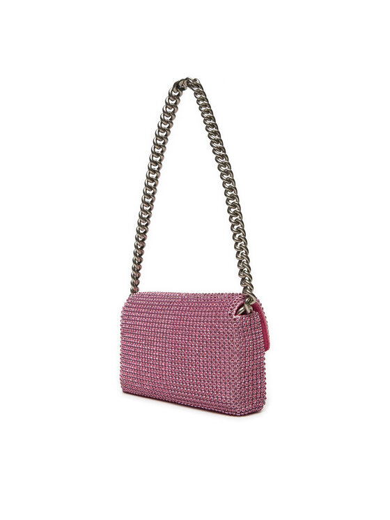Marc Jacobs Сумка Marc Jacobs The Rhinestone J Marc Mini Shoulder Bag H912M06RE22 Рожевий