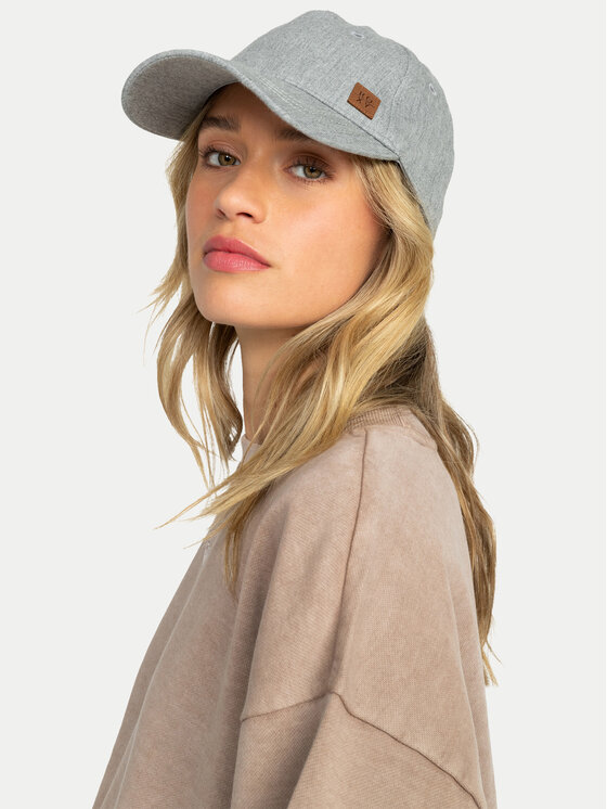 Roxy Kepurė su snapeliu Roxy Extra Innings ERJHA03677 Pilka