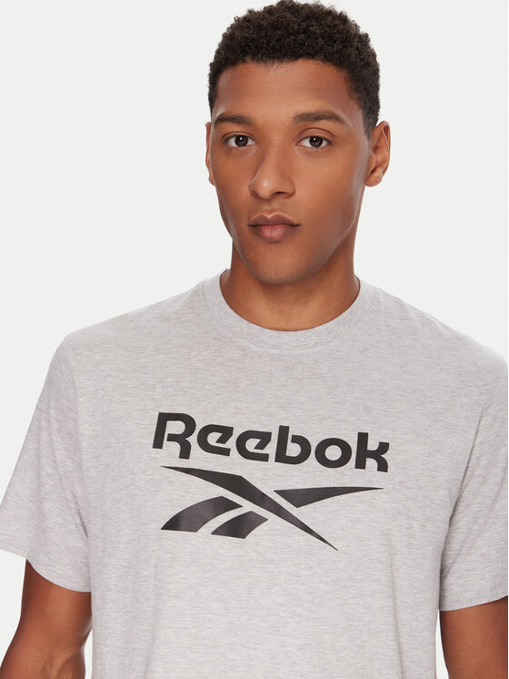 Reebok Reebok Футболка RK25141CCM Сірий Regular Fit