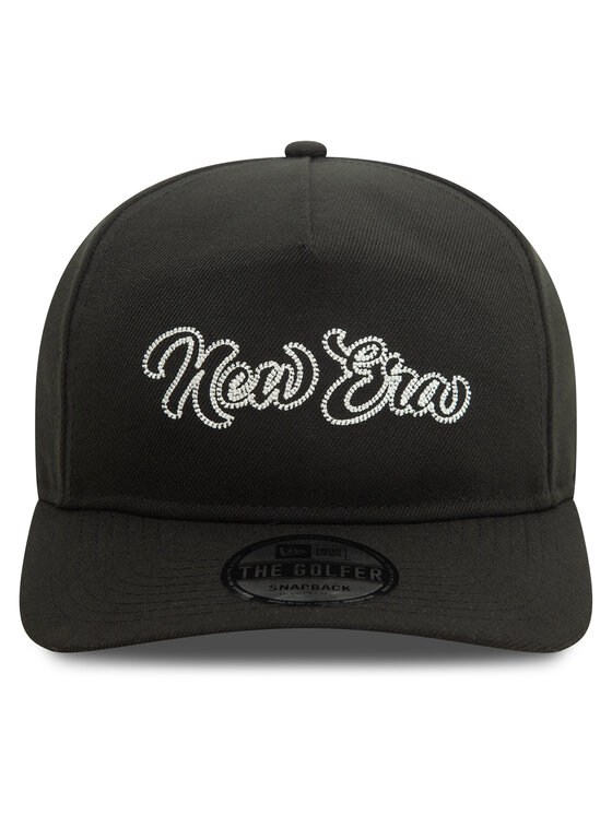 New Era Καπέλο Jockey New Era Chain Stitch Golfer 60580851 Μαύρο