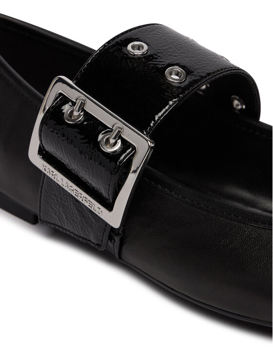 KARL LAGERFELD Балетки KARL LAGERFELD Karo KL40126 Чорний