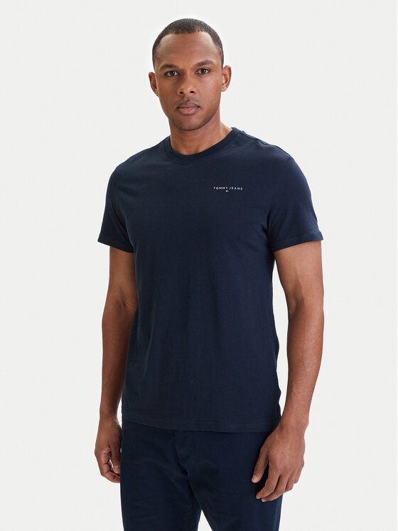 Tommy Jeans Tommy Jeans Conjunto de camisetas DM0DM22316 Azul Slim Fit