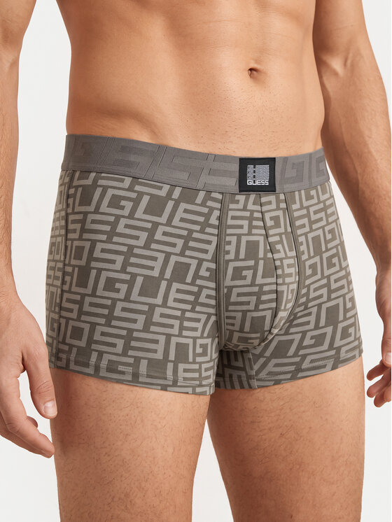 Guess Guess Conjunto de calzoncillos boxer U4RG01 K6YW0 Gris