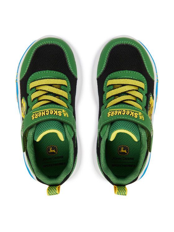 Skechers Снікерcи Skechers John Deere: Play Scene - Barn-Squad Buddies 407065N/GNBK Зелений