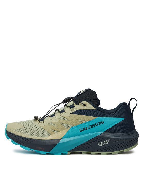 Salomon Взуття для бігу Salomon Sense Ride 5 L47458500 Зелений