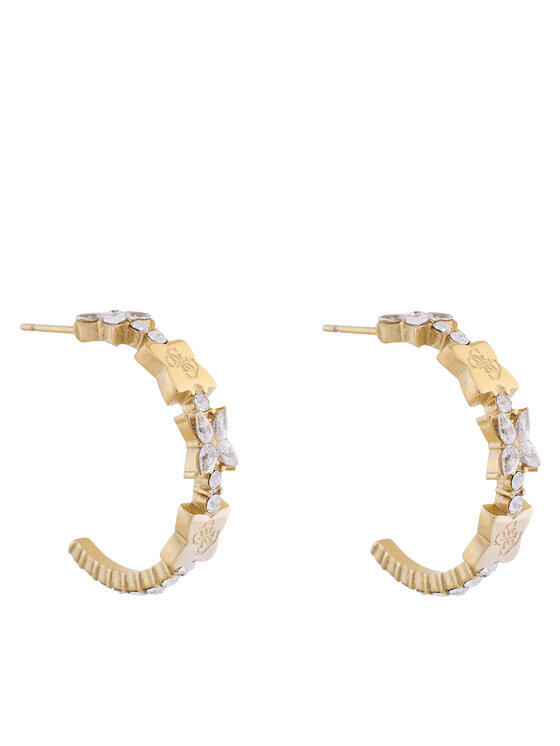 Guess Naušnice Guess JUBE05 505JW Zlatá