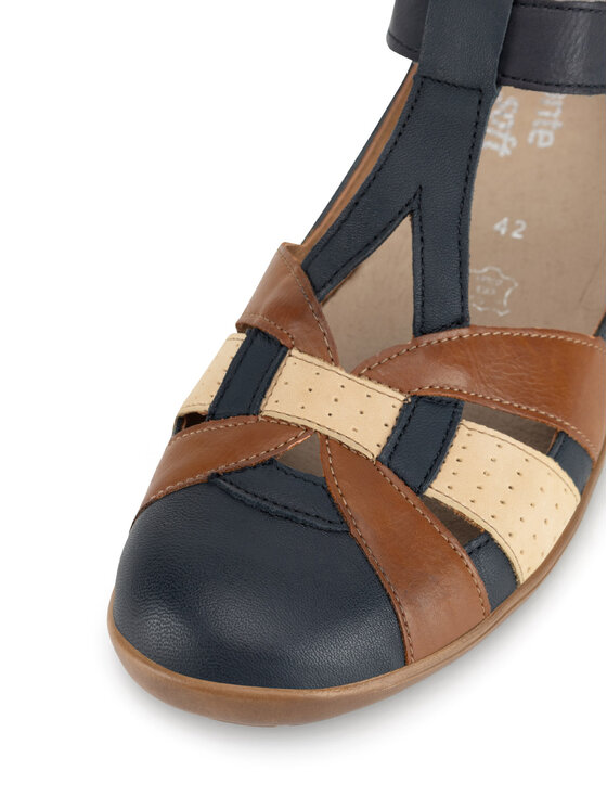 Remonte Polobotky Remonte R7601-14 Tmavomodrá