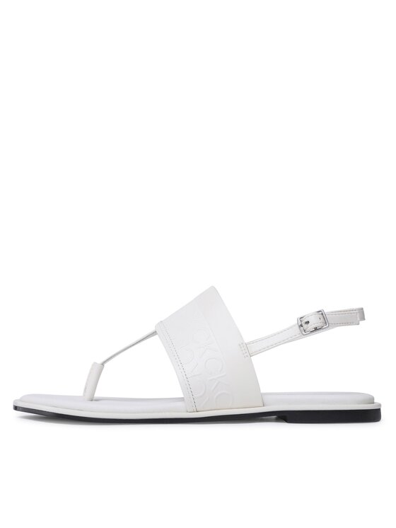 Calvin Klein Сандали Calvin Klein Almond Tp Sandal HW0HW01536 Екрю