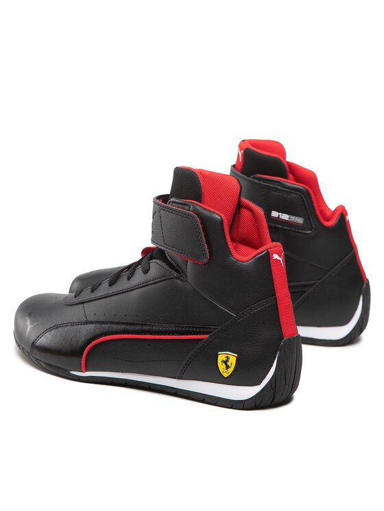 Puma Сникърси Puma Ferrari Neo Cat Mid 307195 01 Черен