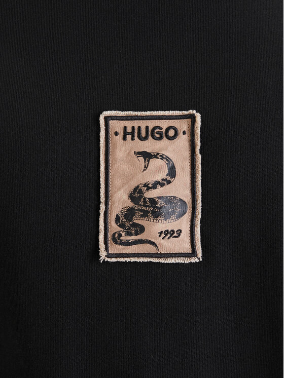 HUGO HUGO Camiseta Dobul 50558407 Negro Relaxed Fit
