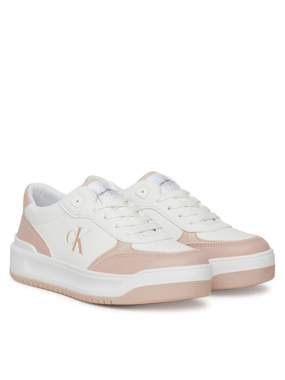Calvin Klein Jeans Sneakersy Calvin Klein Jeans V3A9-82020-1355X134 Biela