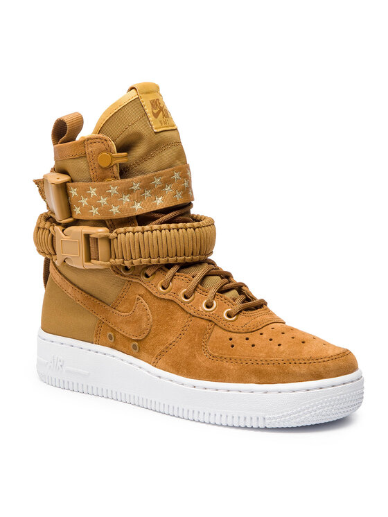 Nike Sneakersy Nike W Sf Af1 857872 203 Brązowy