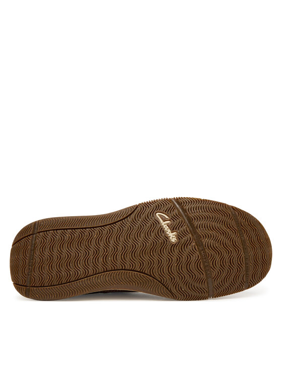 Clarks Туфлі Clarks Sailview Lace 26176971 Коричневий