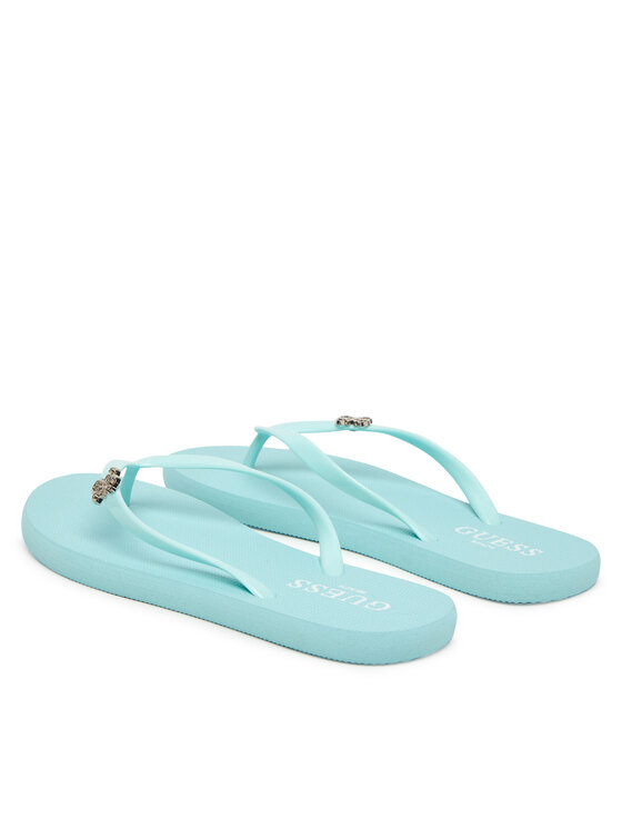 Guess Flip flop Guess E6GZ14 BB00F Turcoaz