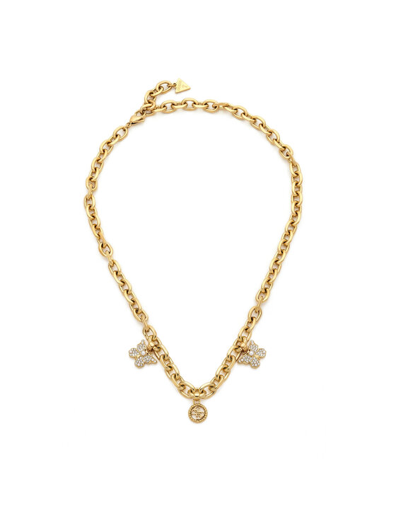 Guess Naszyjnik Guess JUBN06 129JW Złoty