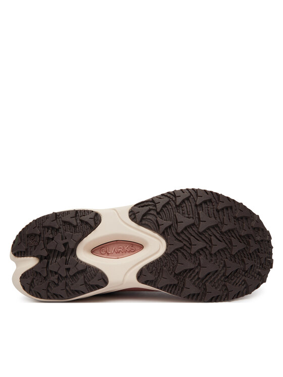 Clarks Сникърси Clarks Pace Trail Go Wp 26328930 Бордо