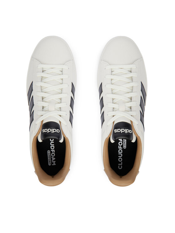 adidas Sneakersy adidas Grand Court 3.0 Shoes KH9521 Kremowy