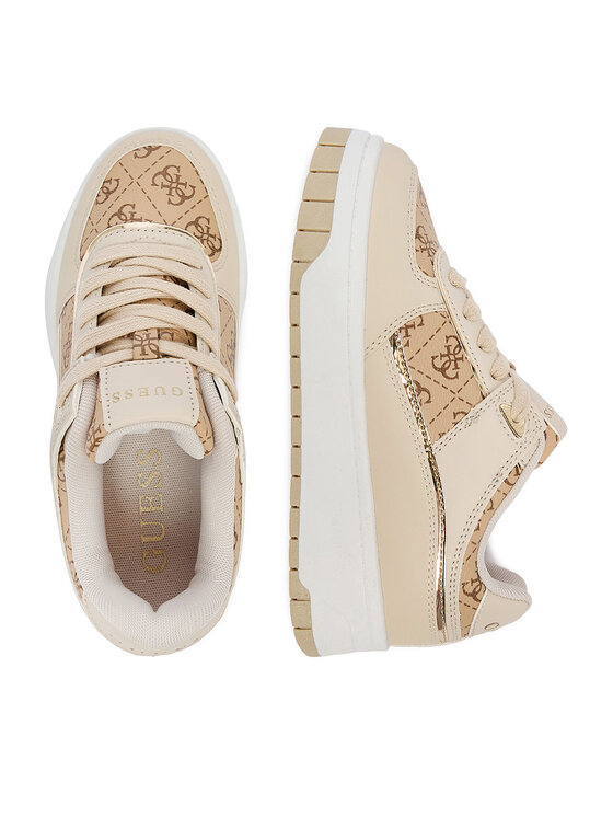 Guess Снікерcи Guess CEO-BIC-GG-69-SS Бежевий
