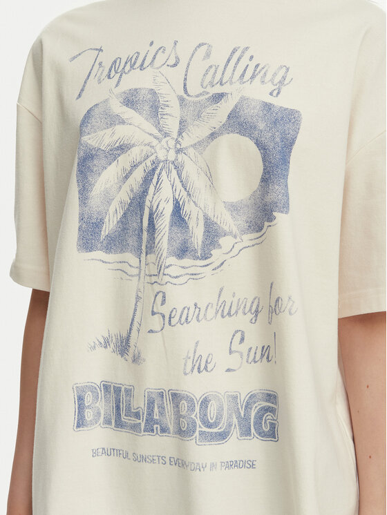 Billabong Billabong Camiseta This Sunny Time EBJZT00479 Blanco Loose Fit