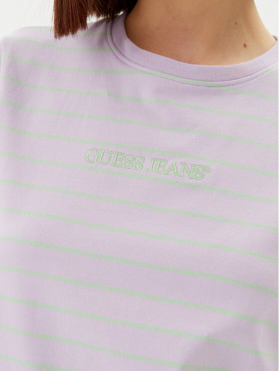 Guess Jeans Guess Jeans Футболка W4BI53 KCIE1 Кольоровий Regular Fit