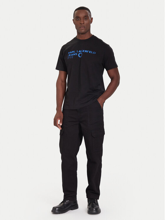 Karl Lagerfeld Jeans Karl Lagerfeld Jeans Camiseta A4M17022 Negro Regular Fit