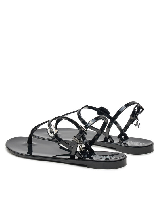 KARL LAGERFELD Босоніжки KARL LAGERFELD KL80002N Чорний