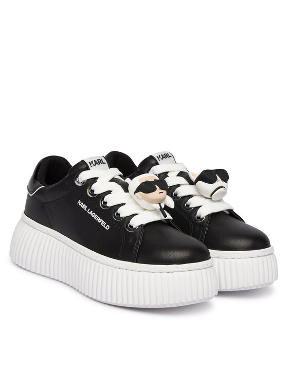 KARL LAGERFELD Снікерcи KARL LAGERFELD Kreeper Lo KL42336T Чорний