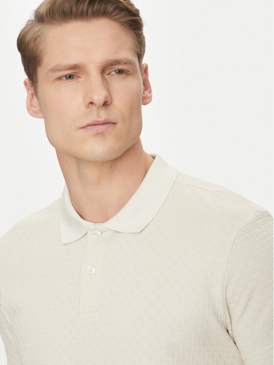 JOOP! JOOP! Поло 10018924 30044673 Бежевий Regular Fit
