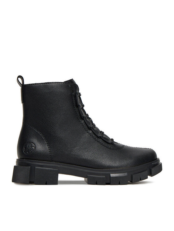 Rieker Botines planos Rieker Y7150-00 Negro