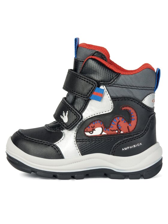 Geox Sněhule Geox B Flanfil Boy B Abx B363VA 054FU C0245 M Černá
