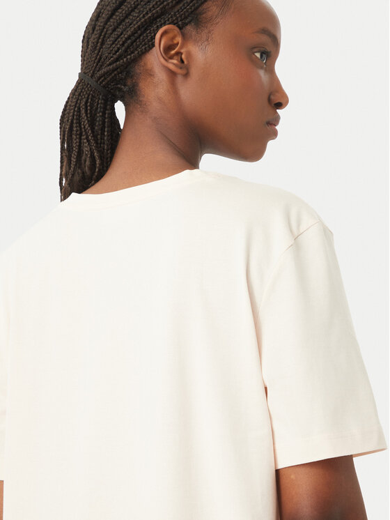 Lacoste Lacoste Футболка TF7300 Кремовий Regular Fit
