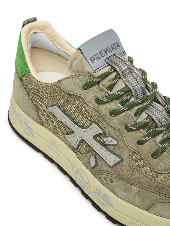 Premiata Sneakersy Premiata Nous Var 8062 Kaki