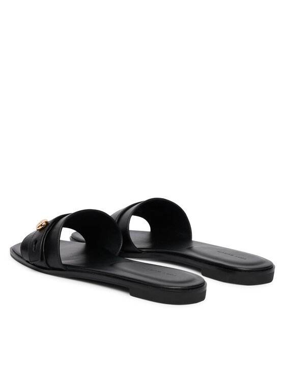 Tory Burch Шльопанці Tory Burch Romy 181993 Чорний