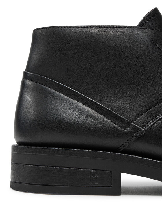 Tommy Hilfiger Puszābaki Tommy Hilfiger Tl Lth Boot FM0FM05265 Melns