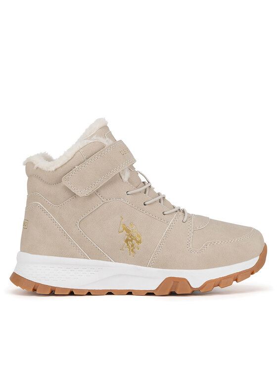 U.S. Polo Assn. Черевики U.S. Polo Assn. MELITA001K/DY1 Бежевий