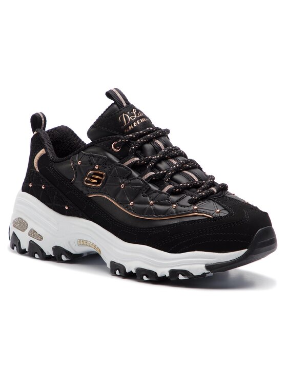 Skechers Снікерcи Skechers D'lites Glamour Feels 13087/BKRG Чорний