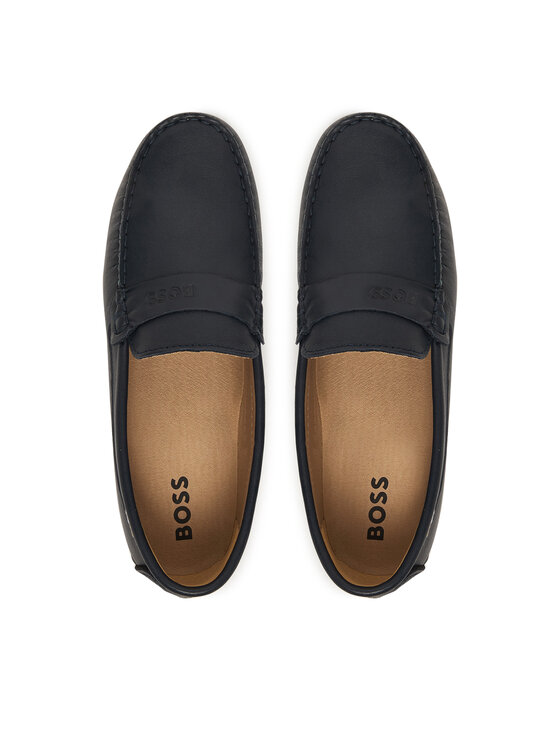 BOSS Мокасини BOSS J52808 S Cиній