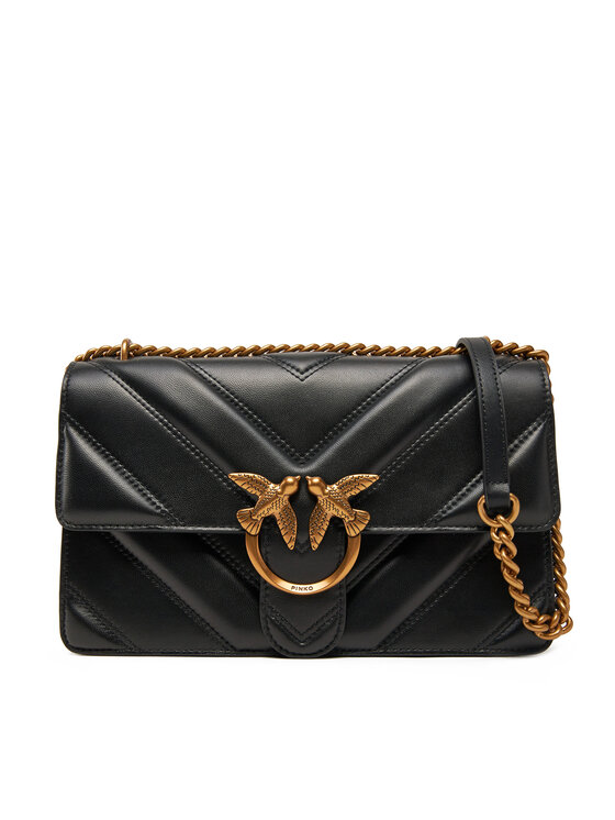 PINKO Geantă PINKO Love One Classic Light Dc PE 25 PLTT 104549 A26Z Negru