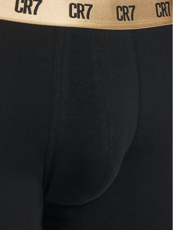 Cristiano Ronaldo CR7 Cristiano Ronaldo CR7 Conjunto de calzoncillos boxer 8125-49 Negro